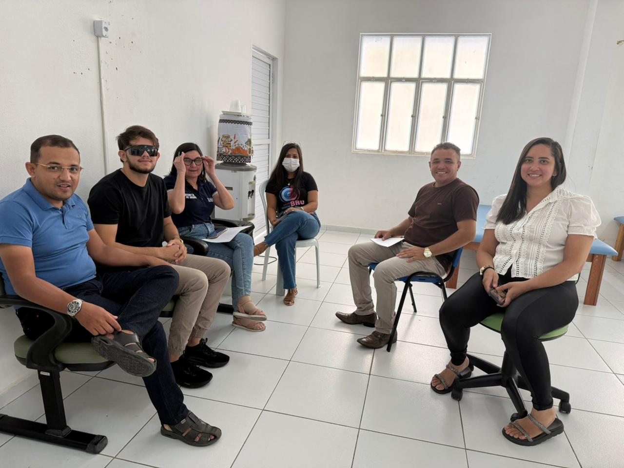 Secretaria de Saúde de São Domingos realiza reunião de alinhamento com equipe eMulti para ações de março